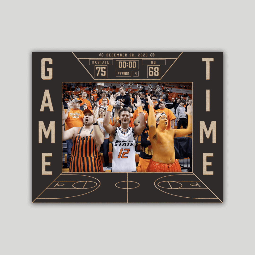 Game Time Basketball Photo Frame