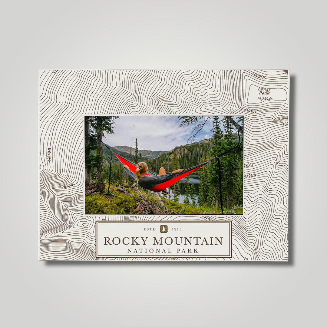 Postcard Album of Views Rocky Mountain National Park 