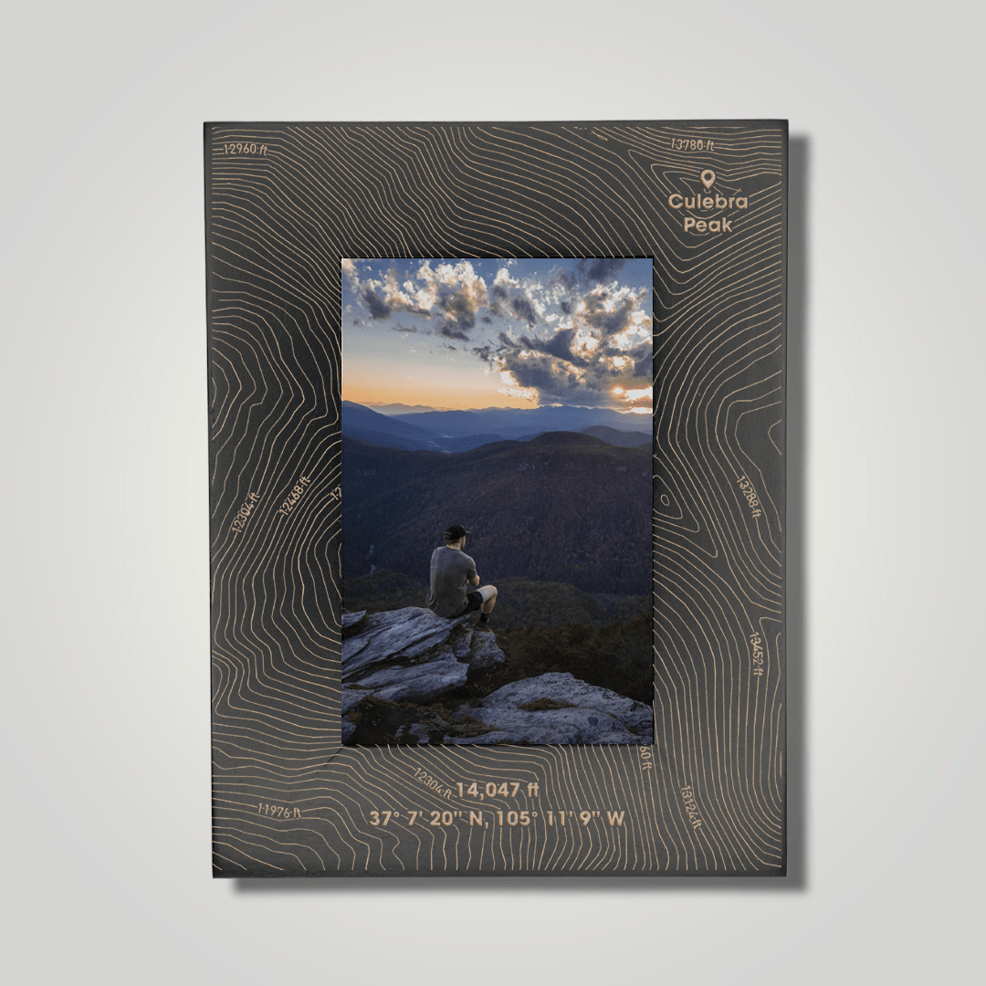 Culebra Peak (small font) - Journey Frames