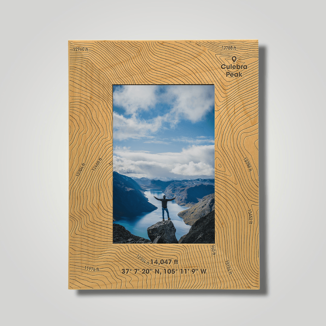 Culebra Peak (small font) - Journey Frames