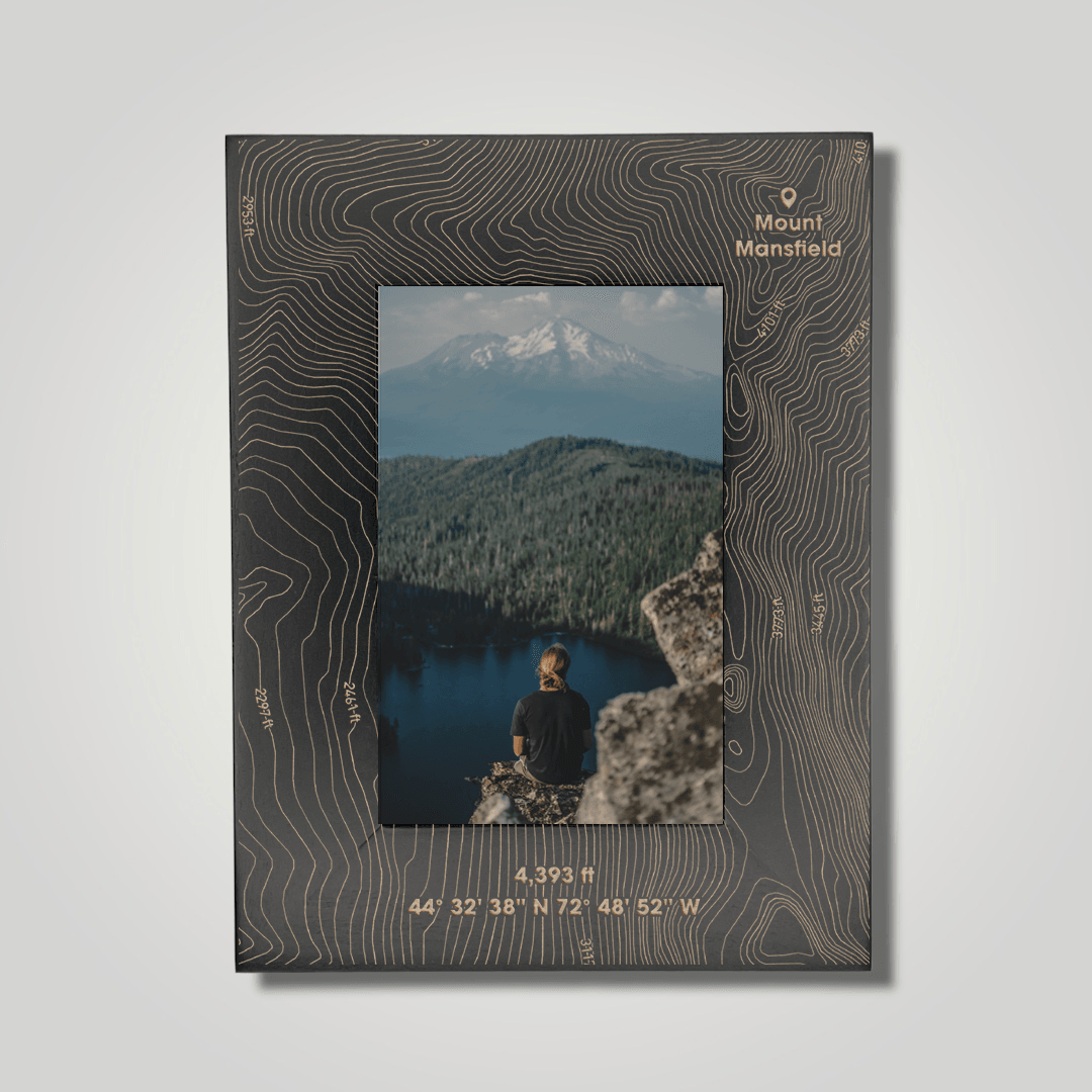 Mount Mansfield (small font) - Journey Frames