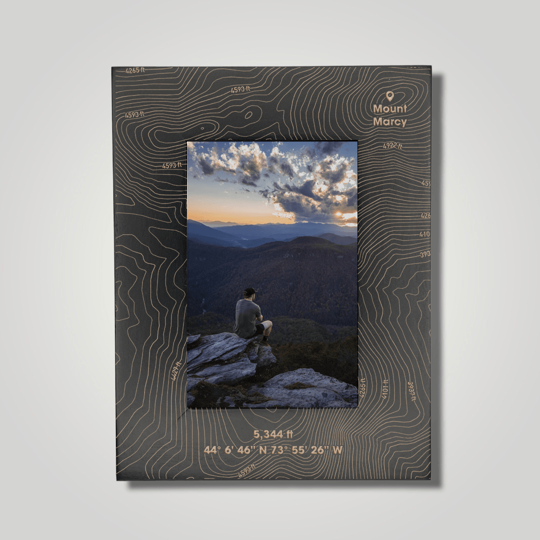 Mount Marcy (small font) - Journey Frames