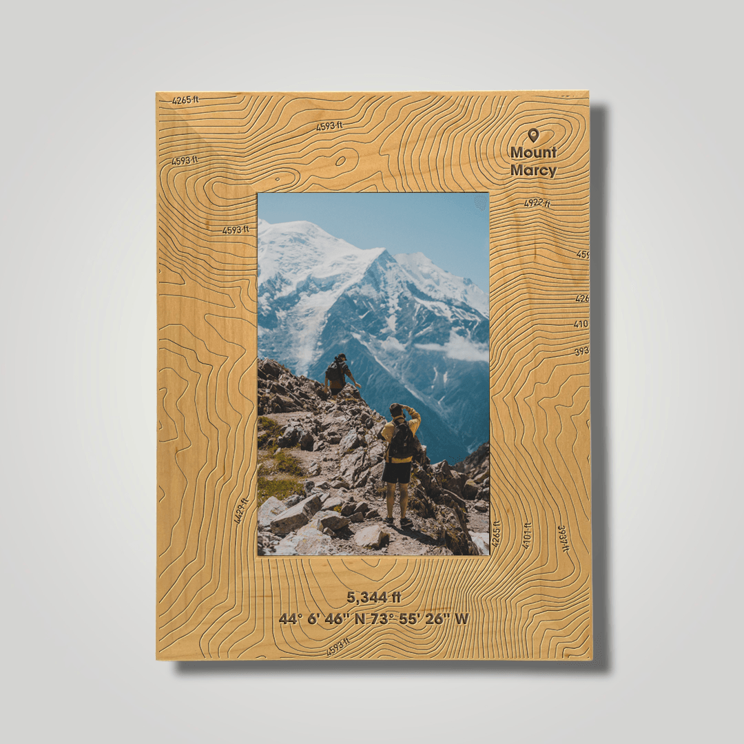 Mount Marcy (small font) - Journey Frames